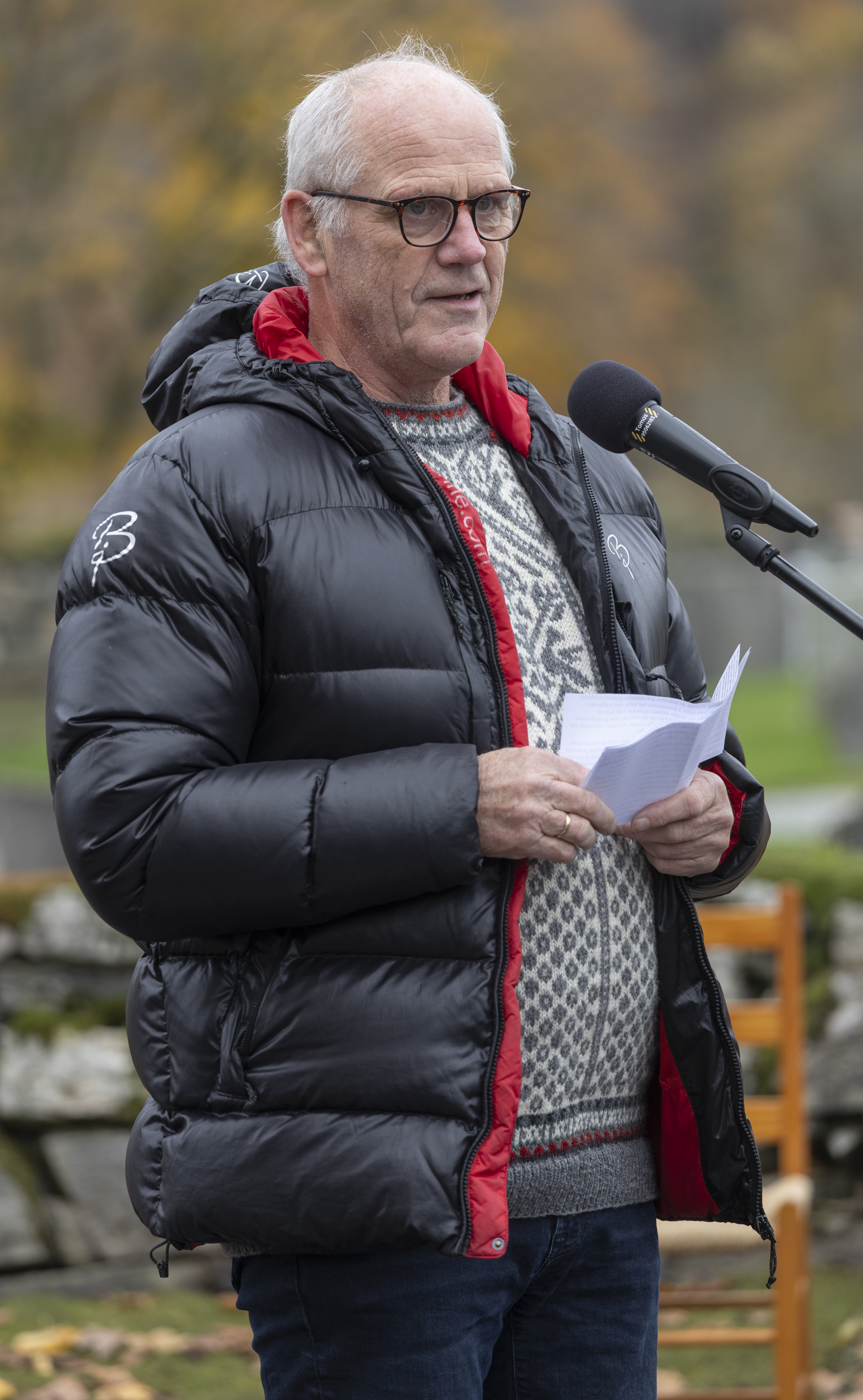 Birger Tvedt, Tveit historielag, fotograf Trygve E. Tønnesen